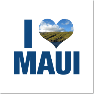 I Love Maui Posters and Art